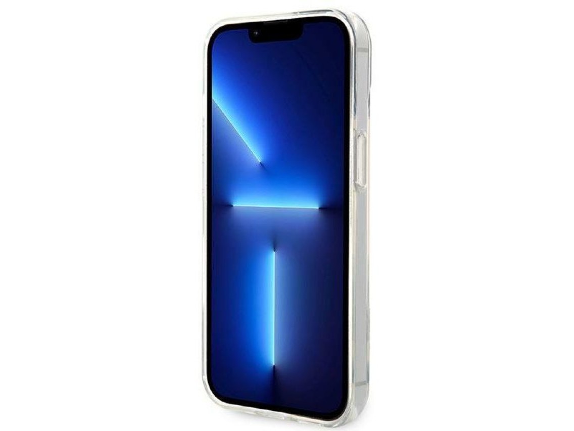 Karl Lagerfeld KLHCP14MCTTR iPhone 14 Plus 6.7 "capa r�gida transparente Choupette Body