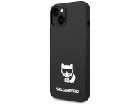 Karl Lagerfeld KLHCP14MSLCTBK iPhone 14 Plus 6.7 "hardcase black / black Silicone Choupette Body Karl Lagerfeld KLHCP14MSLCTBK iPhone 14 Plus 6.7 "hardcase black / black Silicone Choupette Body