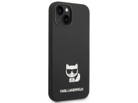 Karl Lagerfeld KLHCP14MSLCTBK iPhone 14 Plus 6.7 "hardcase black / black Silicone Choupette Body Karl Lagerfeld KLHCP14MSLCTBK iPhone 14 Plus 6.7 "hardcase black / black Silicone Choupette Body