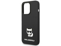 Karl Lagerfeld KLHCP14LSLCTBK iPhone 14 Pro 6.1 "capa rígida preta / corpo em silicone preto Choupet Karl Lagerfeld KLHCP14LSLCTBK iPhone 14 Pro 6.1 "capa rígida preta / corpo em silicone preto Choupet