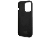Karl Lagerfeld KLHCP14XSLCTBK iPhone 14 Pro Max 6.7 "hardcase black / black Silicone Choupette Body Karl Lagerfeld KLHCP14XSLCTBK iPhone 14 Pro Max 6.7 "hardcase black / black Silicone Choupette Body