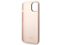 Karl Lagerfeld KLHCP14MSLCTPI Capa rígida rosa claro para iPhone 14 Plus de 6,7 polegadas com corpo Karl Lagerfeld KLHCP14MSLCTPI Capa rígida rosa claro para iPhone 14 Plus de 6,7 polegadas com corpo
