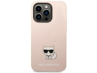Karl Lagerfeld KLHCP14XSLCTPI Capa rígida rosa claro / Corpo em silicone rosa claro Choupette Karl Lagerfeld KLHCP14XSLCTPI Capa rígida rosa claro / Corpo em silicone rosa claro Choupette