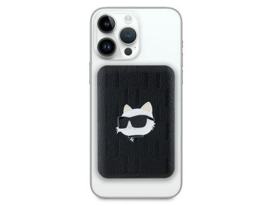 Batería externa inductiva Karl Lagerfeld KLPB5FPGKSCHHK 16W 5000mAh negra/negra Choupette Head Pin M Batería externa inductiva Karl Lagerfeld KLPB5FPGKSCHHK 16W 5000mAh negra/negra Choupette Head Pin M