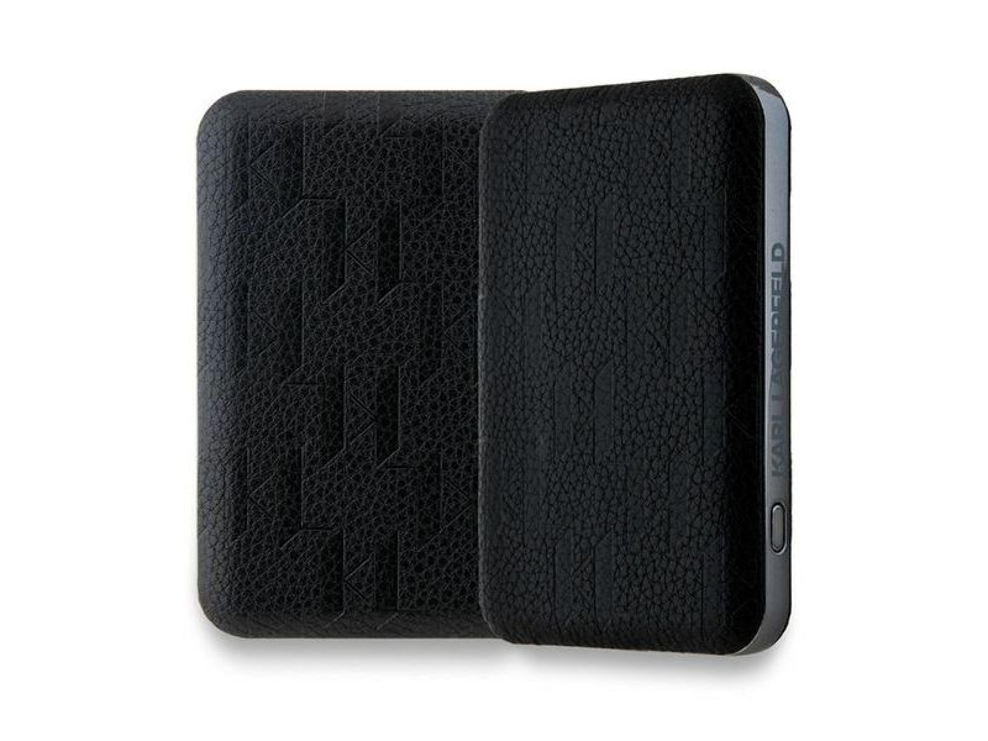 Batería externa inductiva Karl Lagerfeld KLPB5FPGKSKIHK 16W 5000mAh negro/negro Pin con cabeza Karl