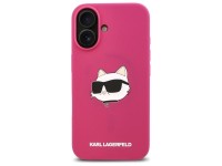 Funda de silicona Karl Lagerfeld con estampado de la cabeza de Choupette para iPhone 16 MagSafe - Fu Funda de silicona Karl Lagerfeld con estampado de la cabeza de Choupette para iPhone 16 MagSafe - Fu
