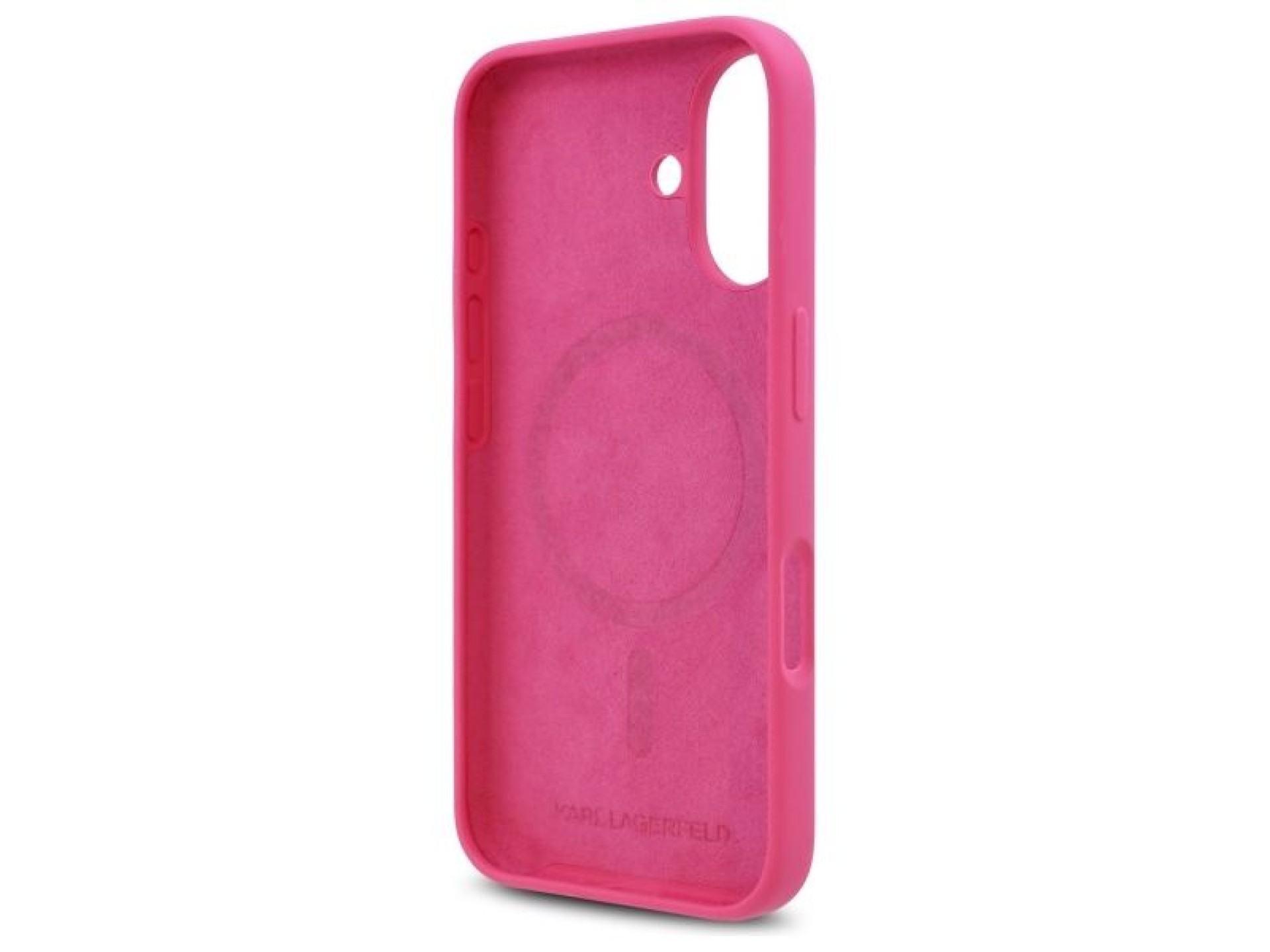 Funda de silicona Karl Lagerfeld con estampado de la cabeza de Choupette para iPhone 16 MagSafe - Fu