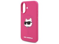 Funda de silicona Karl Lagerfeld con estampado de la cabeza de Choupette para iPhone 16 MagSafe - Fu Funda de silicona Karl Lagerfeld con estampado de la cabeza de Choupette para iPhone 16 MagSafe - Fu