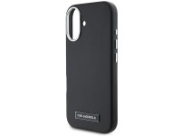 Capa MagSafe Karl Lagerfeld FW com placa de metal para iPhone 16 Plus - Preta Capa MagSafe Karl Lagerfeld FW com placa de metal para iPhone 16 Plus - Preta