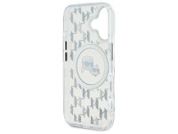 Capa MagSafe para iPhone 16 com monograma Karl Lagerfeld IML e cabeça de Karl & Choupette - Transpar Capa MagSafe para iPhone 16 com monograma Karl Lagerfeld IML e cabeça de Karl & Choupette - Transpar