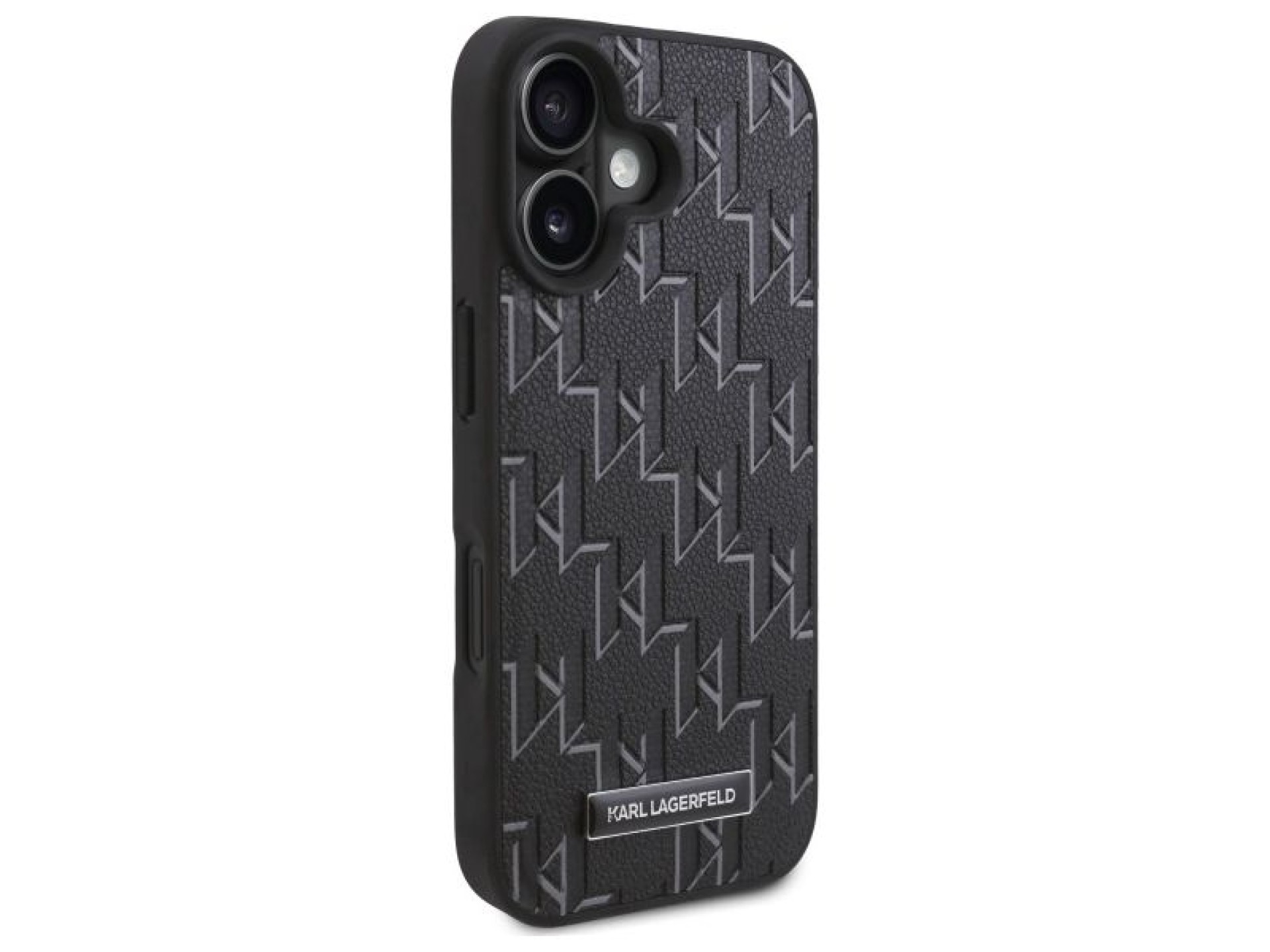 Karl Lagerfeld Hot Stamp Magsafe iPhone 16 Case - Black