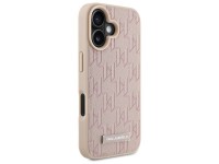 Karl Lagerfeld Hot Stamp Magsafe iPhone 16 Case - Pink