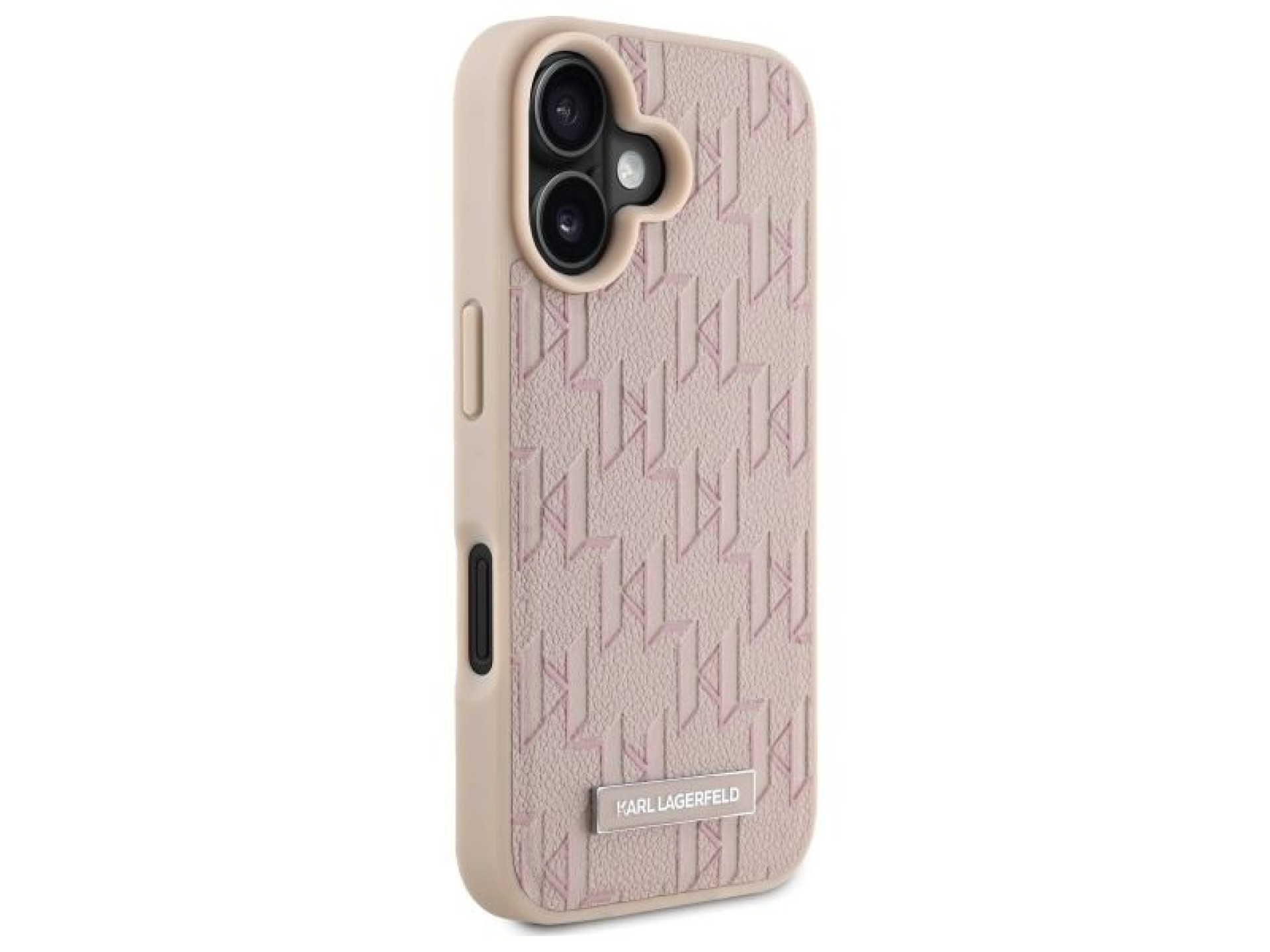 Karl Lagerfeld Hot Stamp Magsafe iPhone 16 Case - Pink