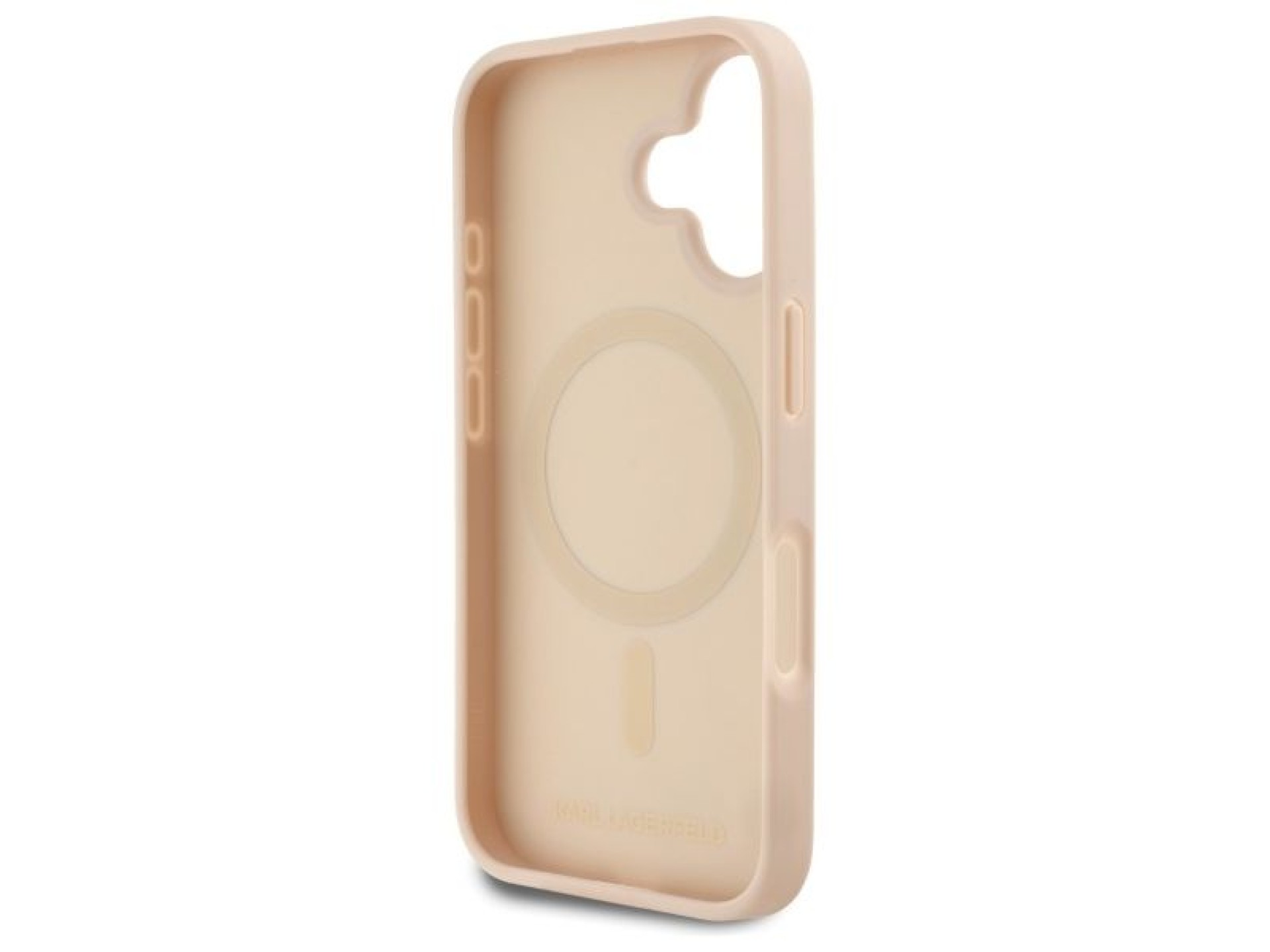 Karl Lagerfeld Hot Stamp Magsafe iPhone 16 Case - Pink
