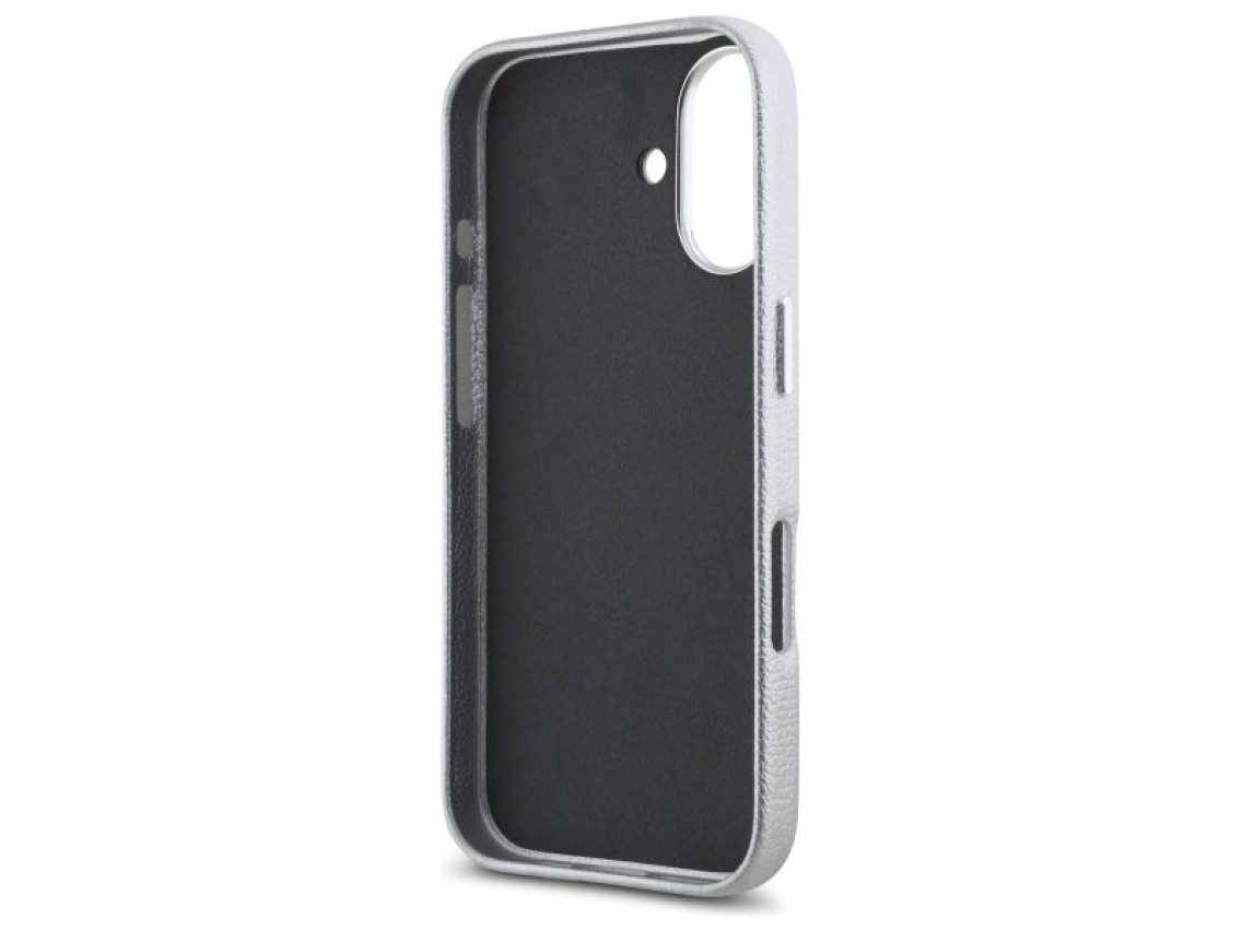 Funda para iPhone 16 del hotel Karl Lagerfeld RSG - gris
