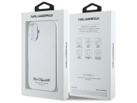 Funda para iPhone 16 del hotel Karl Lagerfeld RSG - gris Funda para iPhone 16 del hotel Karl Lagerfeld RSG - gris