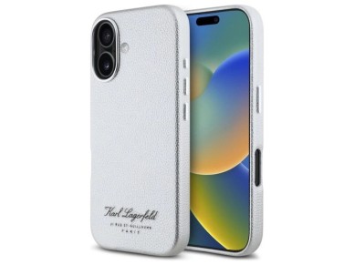 Karl Lagerfeld hotel RSG iPhone 16 case - gray Karl Lagerfeld hotel RSG iPhone 16 case - gray