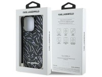 Capa para iPhone 16 Pro Karl Lagerfeld Zebra com Cord�o - Roxa