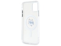 Funda Karl Lagerfeld IML Metal Choupette Head MagSafe para iPhone 11 - Blanca Funda Karl Lagerfeld IML Metal Choupette Head MagSafe para iPhone 11 - Blanca