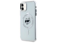Funda Karl Lagerfeld IML Metal Choupette Head MagSafe para iPhone 11 - Blanca Funda Karl Lagerfeld IML Metal Choupette Head MagSafe para iPhone 11 - Blanca