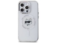 Funda Karl Lagerfeld IML Metal Choupette Head MagSafe para iPhone 13 - Blanca Funda Karl Lagerfeld IML Metal Choupette Head MagSafe para iPhone 13 - Blanca