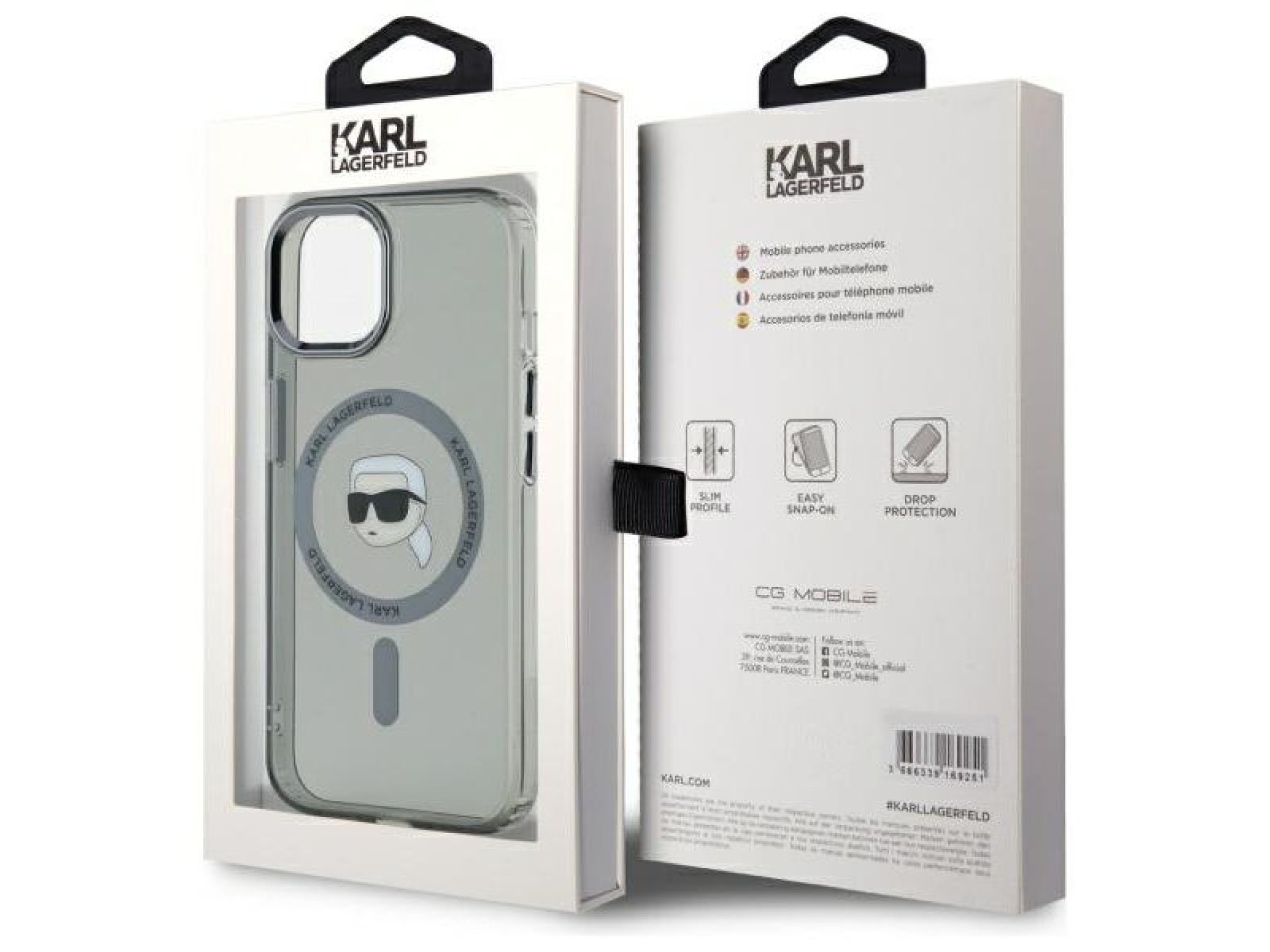 Karl Lagerfeld KLHMP15SHLSKIK iPhone 15 6.1
