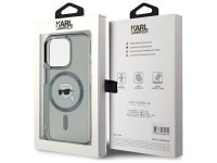 Karl Lagerfeld KLHMP15LHLSKIK iPhone 15 Pro 6.1" black/black hardcase IML Metal Karl Head MagSafe Karl Lagerfeld KLHMP15LHLSKIK iPhone 15 Pro 6.1" black/black hardcase IML Metal Karl Head MagSafe