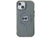 Capa rígida preta/preta Karl Lagerfeld KLHMP15SHLSCHK para iPhone 15 de 6,1 polegadas com conector I Capa rígida preta/preta Karl Lagerfeld KLHMP15SHLSCHK para iPhone 15 de 6,1 polegadas com conector I