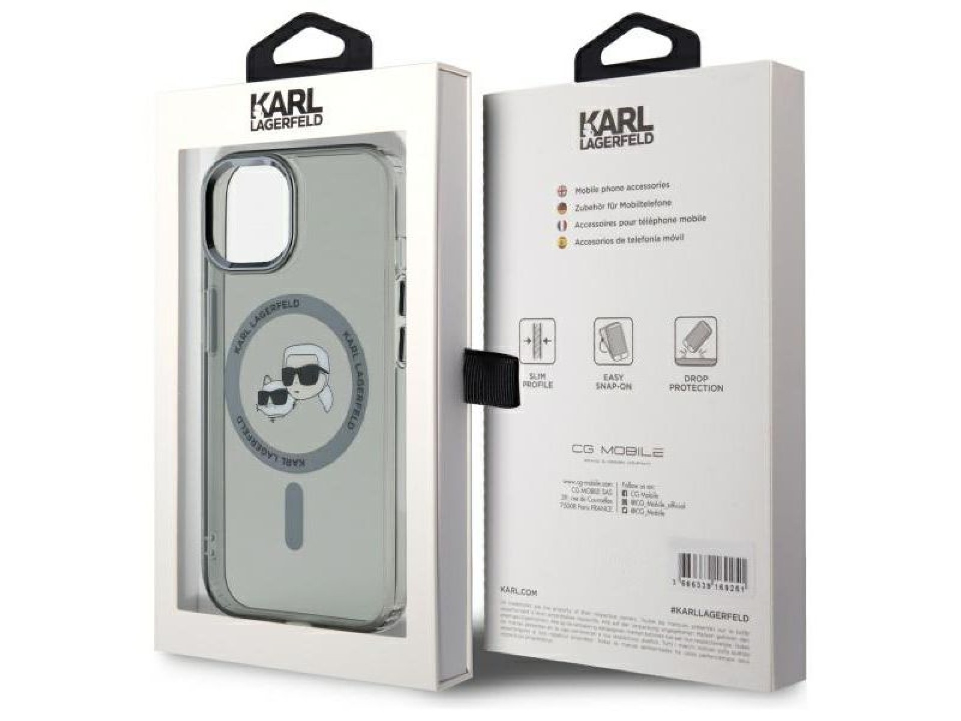 Karl Lagerfeld KLHMP15SHLSKCK iPhone 15 6.1