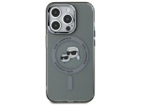 Karl Lagerfeld KLHMP15LHLSKCK iPhone 15 Pro 6.1" capa rígida preta/preta IML Metal Karl&Choupette He Karl Lagerfeld KLHMP15LHLSKCK iPhone 15 Pro 6.1" capa rígida preta/preta IML Metal Karl&Choupette He