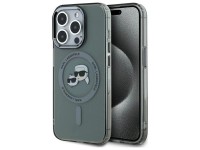Karl Lagerfeld KLHMP15XHLSKCK iPhone 15 Pro Max 6.7" black/black hardcase IML Metal Karl&Choupette H