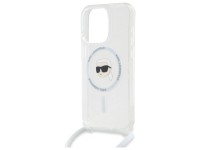 Funda bandolera Karl Lagerfeld IML Karl Head MagSafe para iPhone 16 Pro Max - Transparente Funda bandolera Karl Lagerfeld IML Karl Head MagSafe para iPhone 16 Pro Max - Transparente