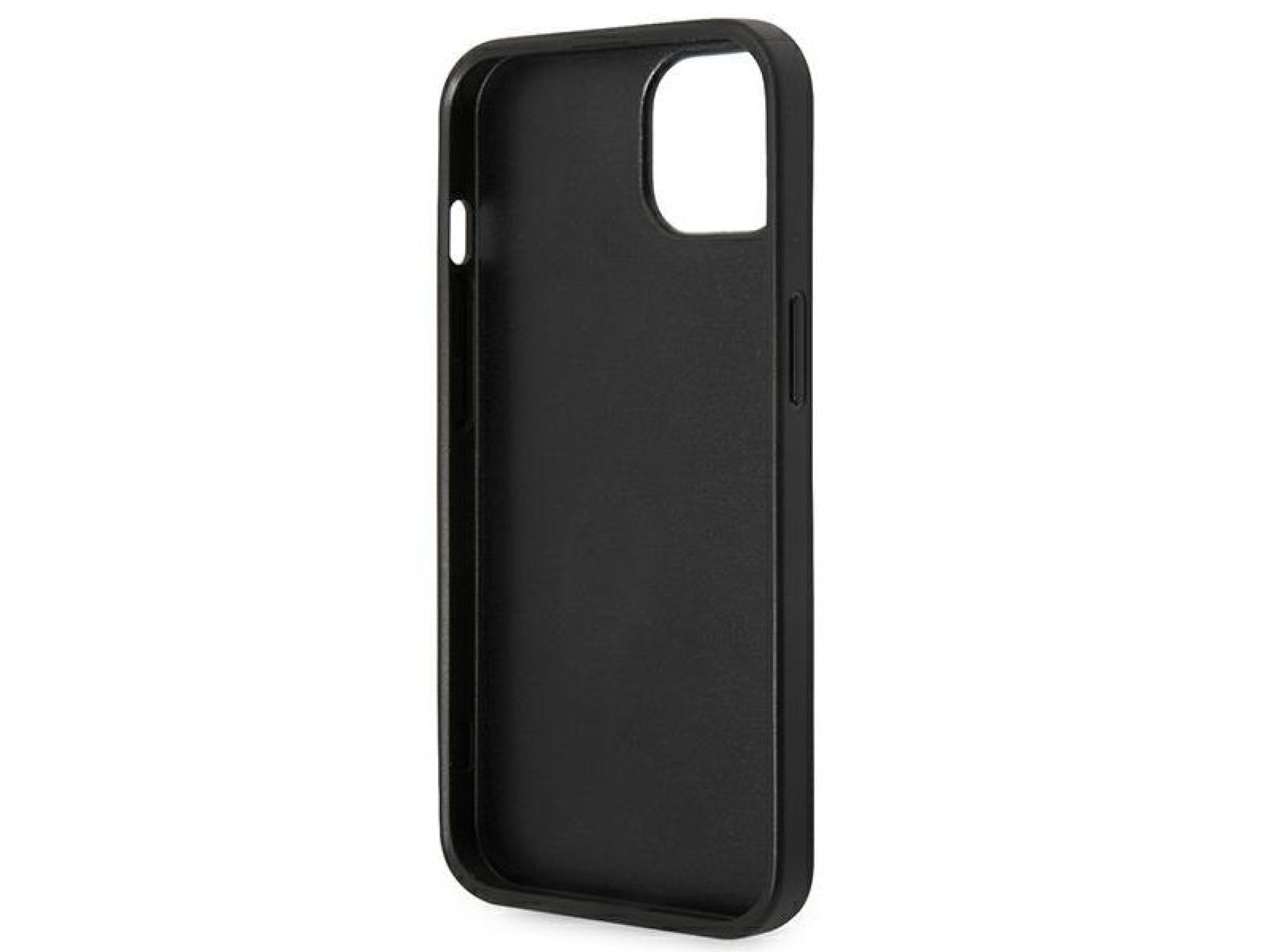 Funda Karl Lagerfeld Saffiano Choupette Head Patch para iPhone 14 Plus - Negra
