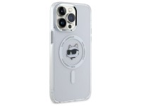 Karl Lagerfeld IML Metal Choupette Head MagSafe Case for iPhone 14 Pro Max - White Karl Lagerfeld IML Metal Choupette Head MagSafe Case for iPhone 14 Pro Max - White