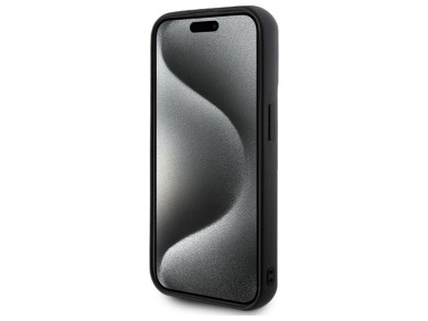 Karl Lagerfeld 3D Rubber Signature Case for iPhone 15 Pro - Black Karl Lagerfeld 3D Rubber Signature Case for iPhone 15 Pro - Black
