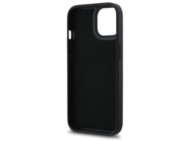 Funda para iPhone 15 de goma 3D con la firma de Karl Lagerfeld - Negra Funda para iPhone 15 de goma 3D con la firma de Karl Lagerfeld - Negra