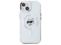 Funda Karl Lagerfeld IML Metal Choupette Head MagSafe para iPhone 15 - Blanca Funda Karl Lagerfeld IML Metal Choupette Head MagSafe para iPhone 15 - Blanca