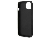 Capa Karl Lagerfeld Saffiano Choupette Head Patch para iPhone 14 Plus - prata