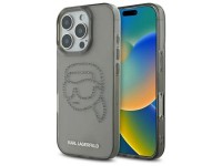 Karl Lagerfeld KLHCP16XHKHDCELK iPhone 16 Pro Max 6.9" black/black hardcase IML Rhinestones Karl Hea Karl Lagerfeld KLHCP16XHKHDCELK iPhone 16 Pro Max 6.9" black/black hardcase IML Rhinestones Karl Hea