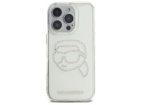 Karl Lagerfeld KLHCP16XHKHDCELT iPhone 16 Pro Max 6.9" transparent hardcase IML Rhinestones Karl Hea Karl Lagerfeld KLHCP16XHKHDCELT iPhone 16 Pro Max 6.9" transparent hardcase IML Rhinestones Karl Hea