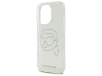 Karl Lagerfeld KLHCP16XHKHDCELT iPhone 16 Pro Max 6.9" transparent hardcase IML Rhinestones Karl Hea Karl Lagerfeld KLHCP16XHKHDCELT iPhone 16 Pro Max 6.9" transparent hardcase IML Rhinestones Karl Hea