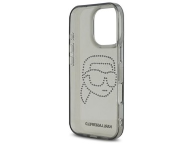 Karl Lagerfeld KLHCP16XHKHDCELK iPhone 16 Pro Max 6.9" black/black hardcase IML Rhinestones Karl Hea Karl Lagerfeld KLHCP16XHKHDCELK iPhone 16 Pro Max 6.9" black/black hardcase IML Rhinestones Karl Hea