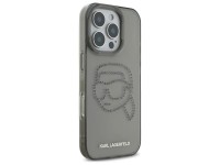 Karl Lagerfeld KLHCP16XHKHDCELK iPhone 16 Pro Max 6.9" black/black hardcase IML Rhinestones Karl Hea Karl Lagerfeld KLHCP16XHKHDCELK iPhone 16 Pro Max 6.9" black/black hardcase IML Rhinestones Karl Hea