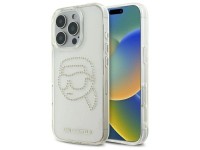 Karl Lagerfeld KLHCP16XHKHDCELT iPhone 16 Pro Max 6.9" transparent hardcase IML Rhinestones Karl Hea Karl Lagerfeld KLHCP16XHKHDCELT iPhone 16 Pro Max 6.9" transparent hardcase IML Rhinestones Karl Hea