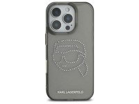 Karl Lagerfeld KLHCP16XHKHDCELK iPhone 16 Pro Max 6.9" black/black hardcase IML Rhinestones Karl Hea Karl Lagerfeld KLHCP16XHKHDCELK iPhone 16 Pro Max 6.9" black/black hardcase IML Rhinestones Karl Hea