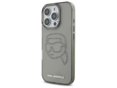 Karl Lagerfeld KLHCP16XHKHDCELK iPhone 16 Pro Max 6.9" black/black hardcase IML Rhinestones Karl Hea Karl Lagerfeld KLHCP16XHKHDCELK iPhone 16 Pro Max 6.9" black/black hardcase IML Rhinestones Karl Hea