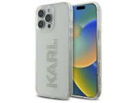 Funda rígida transparente Karl Lagerfeld KLHCP16XHKLSTDCT para iPhone 16 Pro Max de 6,9" con logotip Funda rígida transparente Karl Lagerfeld KLHCP16XHKLSTDCT para iPhone 16 Pro Max de 6,9" con logotip