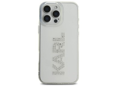 Funda rígida transparente Karl Lagerfeld KLHCP16XHKLSTDCT para iPhone 16 Pro Max de 6,9" con logotip Funda rígida transparente Karl Lagerfeld KLHCP16XHKLSTDCT para iPhone 16 Pro Max de 6,9" con logotip