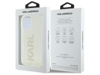 Funda rígida transparente Karl Lagerfeld KLHCP16XHKLSTDCT para iPhone 16 Pro Max de 6,9" con logotip Funda rígida transparente Karl Lagerfeld KLHCP16XHKLSTDCT para iPhone 16 Pro Max de 6,9" con logotip