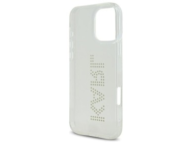 Funda rígida transparente Karl Lagerfeld KLHCP16XHKLSTDCT para iPhone 16 Pro Max de 6,9" con logotip Funda rígida transparente Karl Lagerfeld KLHCP16XHKLSTDCT para iPhone 16 Pro Max de 6,9" con logotip